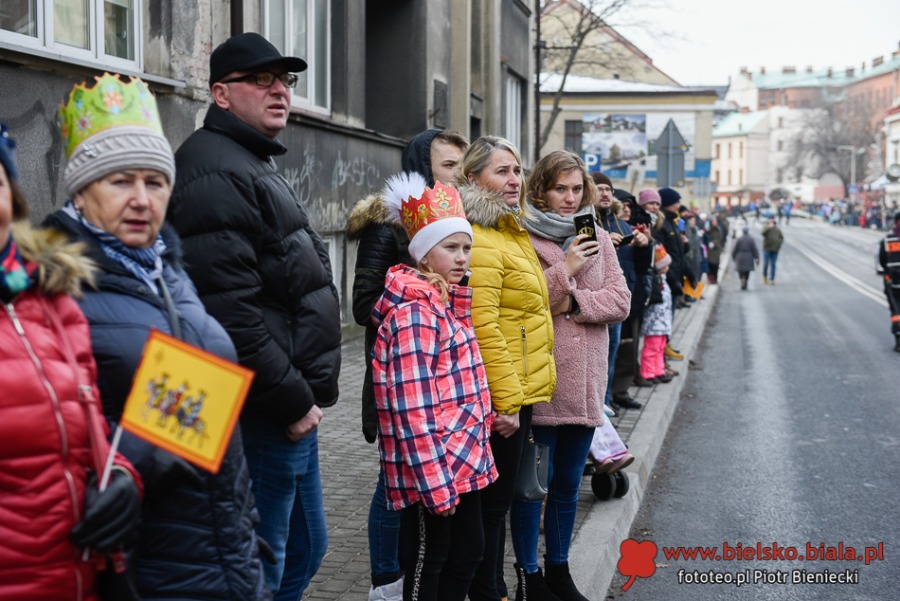 Mędrcy na naczepie. Rekordowy Orszak Trzech Króli w Bielsku-Białej ZDJĘCIA