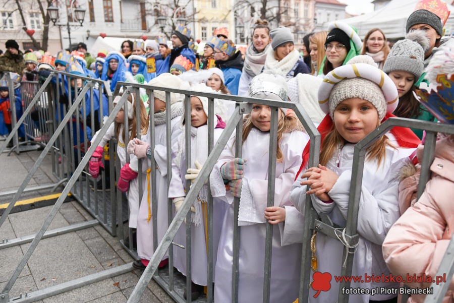 Mędrcy na naczepie. Rekordowy Orszak Trzech Króli w Bielsku-Białej ZDJĘCIA