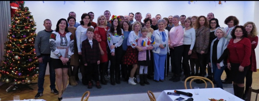 Wigilia u bielskich Ukraińców. Swiatyj Weczir z prezydentem - foto