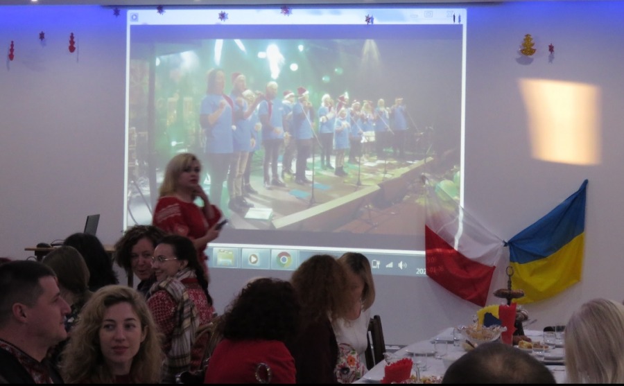 Wigilia u bielskich Ukraińców. Swiatyj Weczir z prezydentem - foto