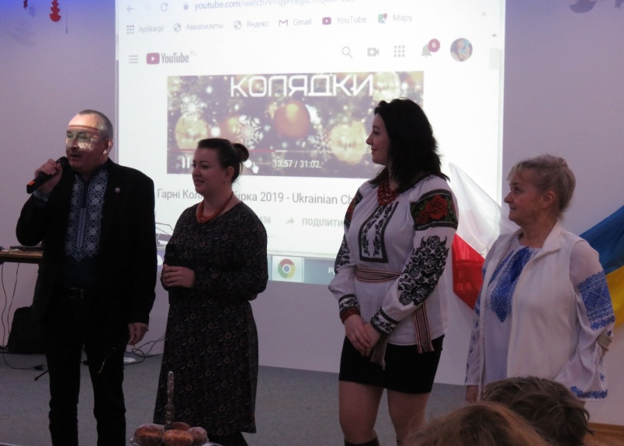 Wigilia u bielskich Ukraińców. Swiatyj Weczir z prezydentem - foto