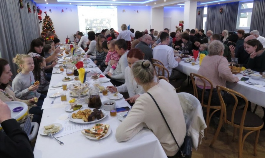 Wigilia u bielskich Ukraińców. Swiatyj Weczir z prezydentem - foto