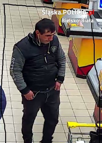 Złodziej kieszonkowy w Biedronce. Policja publikuje zdjęcia z monitoringu