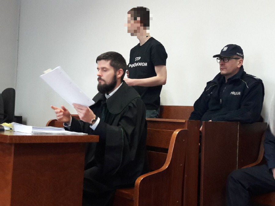 ”Stop pomówieniom”. Oskarżony Matusz H. mówi, że jest niewinny - foto