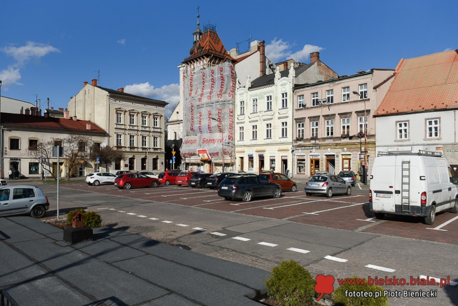 Bielsko-Biała w czasach epidemii. Opustoszałe ulice i place ZDJĘCIA