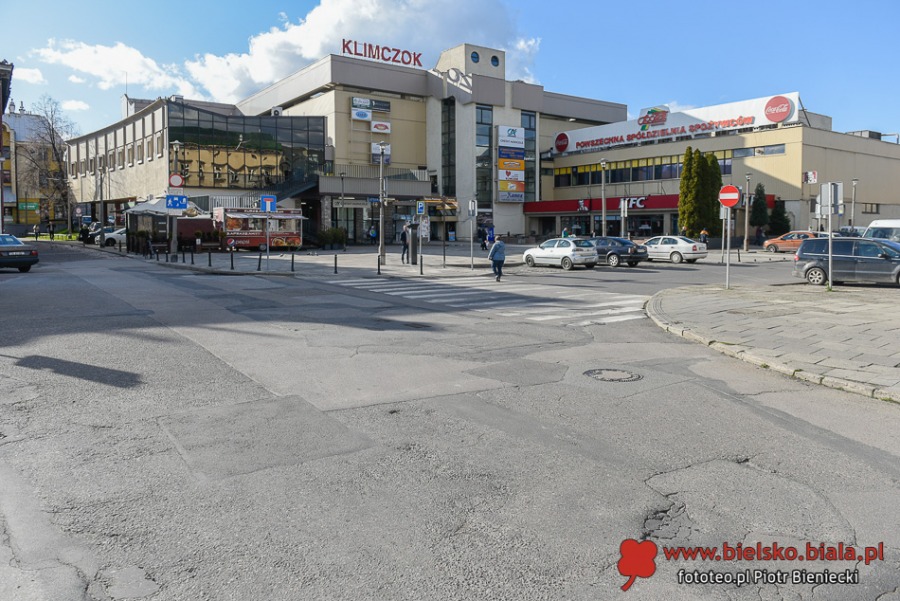 Bielsko-Biała w czasach epidemii. Opustoszałe ulice i place ZDJĘCIA