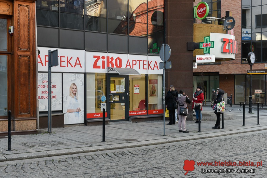 Bielsko-Biała w czasach epidemii. Opustoszałe ulice i place ZDJĘCIA