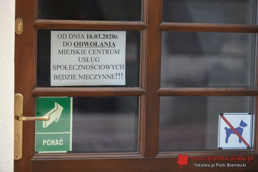 Bielsko-Biała w czasach epidemii. Opustoszałe ulice i place ZDJĘCIA