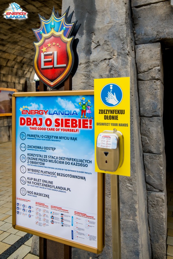 Energylandię będą odkażały drony. Park gotowy na otwarcie - ZDJĘCIA
