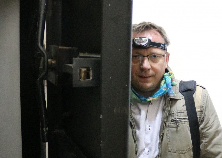 System tuneli pod bielskim ratuszem. Tajne przejście do parku ZDJĘCIA