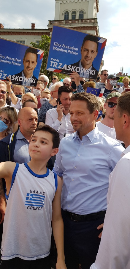 Tłumy bielszczan na spotkaniu z Rafałem Trzaskowskim - foto