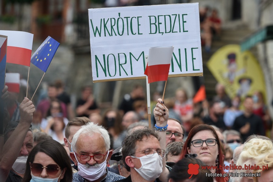 Tłumy bielszczan na spotkaniu z Rafałem Trzaskowskim - foto