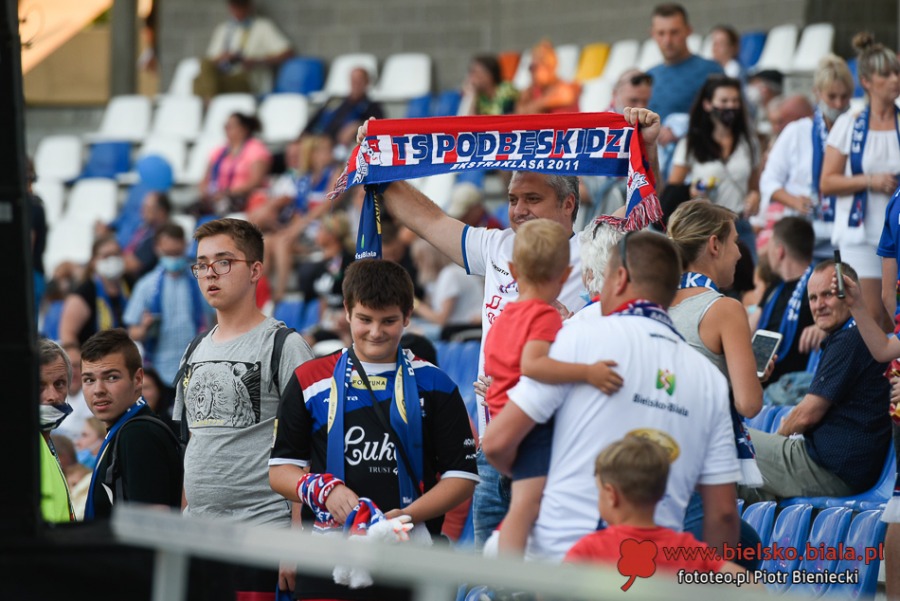 Bielska twierdza upadła na finiszu. Radość z powrotu do elity ZDJĘCIA