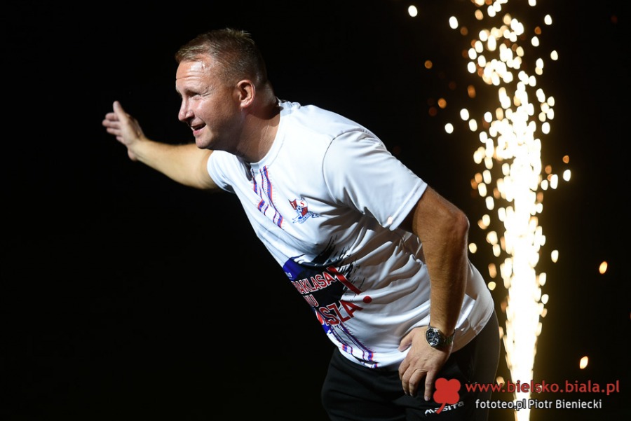Bielska twierdza upadła na finiszu. Radość z powrotu do elity ZDJĘCIA