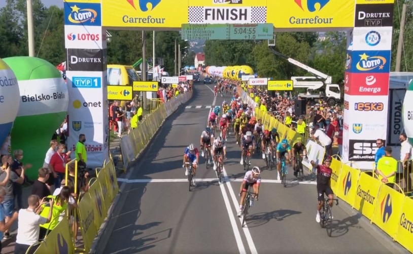 Zeszłoroczny zwycięzca Giro d'Italia najszybszy w Bielsku-Białej - foto