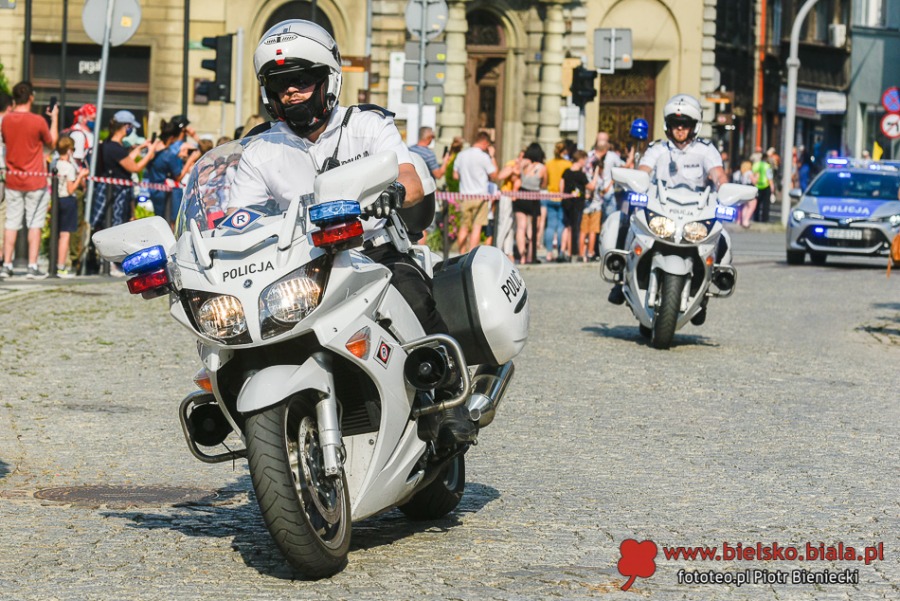 Zeszłoroczny zwycięzca Giro d'Italia najszybszy w Bielsku-Białej - foto