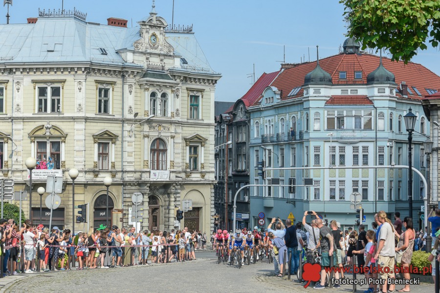 Zeszłoroczny zwycięzca Giro d'Italia najszybszy w Bielsku-Białej - foto