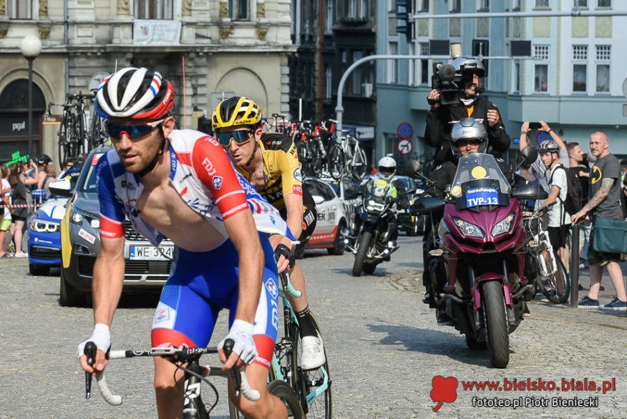 Zeszłoroczny zwycięzca Giro d'Italia najszybszy w Bielsku-Białej - foto