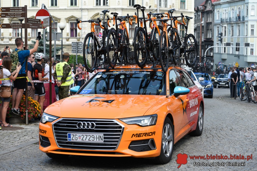 Zeszłoroczny zwycięzca Giro d'Italia najszybszy w Bielsku-Białej - foto