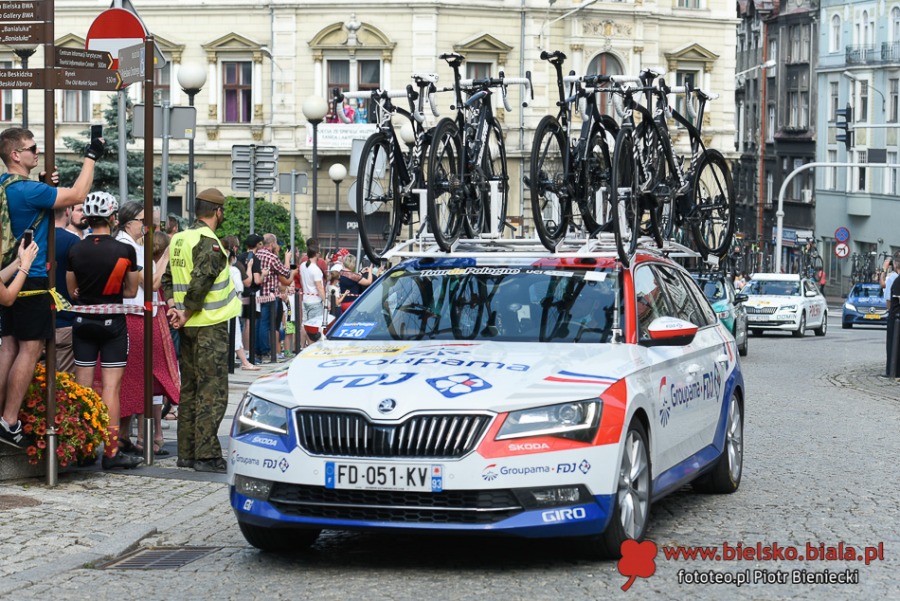 Zeszłoroczny zwycięzca Giro d'Italia najszybszy w Bielsku-Białej - foto