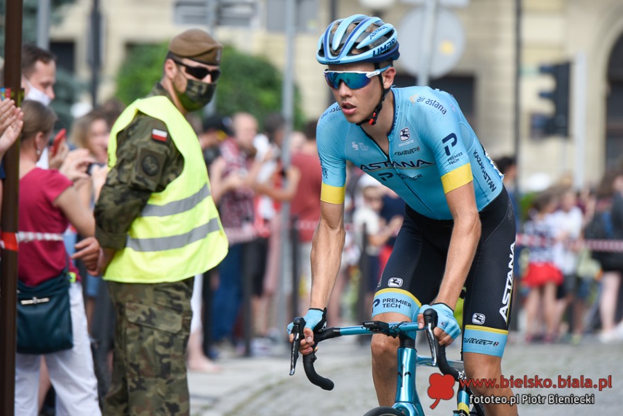 Zeszłoroczny zwycięzca Giro d'Italia najszybszy w Bielsku-Białej - foto