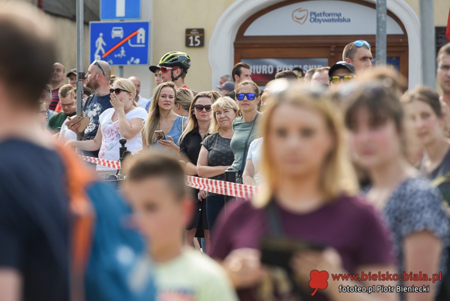 Zeszłoroczny zwycięzca Giro d'Italia najszybszy w Bielsku-Białej - foto