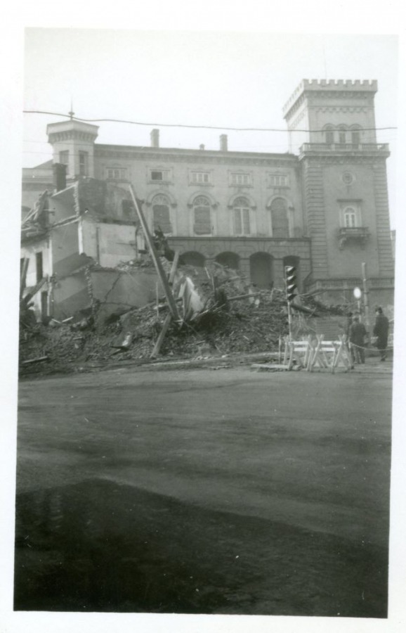 Tajne plany wyburzeń. Akcja minerska na Wysokim Trotuarze Archiwalne zdjęcia