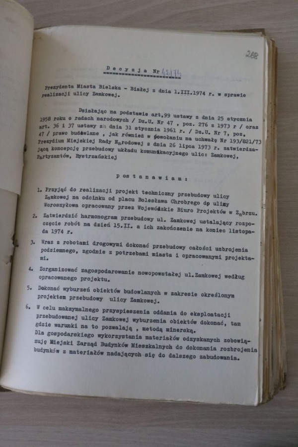 Tajne plany wyburzeń. Akcja minerska na Wysokim Trotuarze Archiwalne zdjęcia