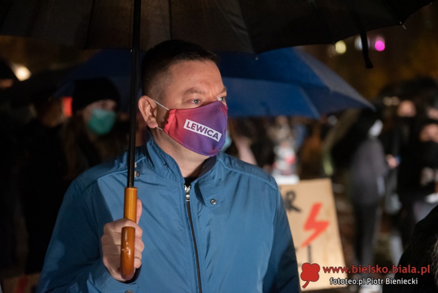 Ósmy dzień protestu w Bielsku-Białej. Ludzie są zdesperowani ZDJĘCIA