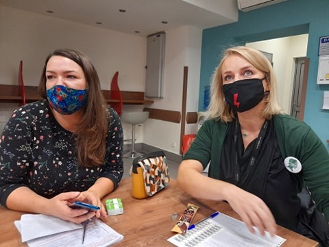 Strajkujące kobiety oddały krew dla chorych bielszczanek - foto