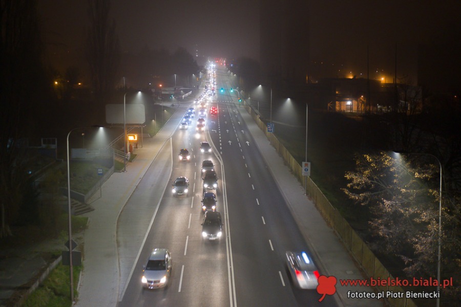 Protest samochodowy na ulicach Bielska-Białej. Nowa formuła strajku kobiet ZDJĘCIA