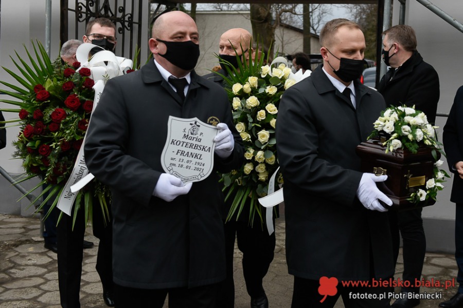 Pogrzeb Marii Koterbskiej. Bielsko-Biała z honorami żegna wielką Artystkę ZDJĘCIA