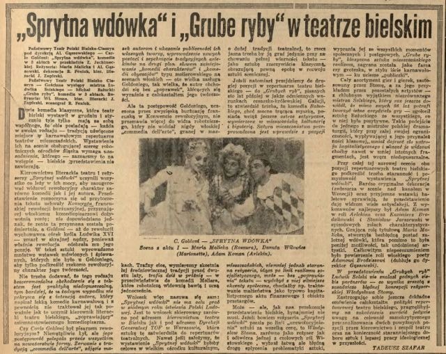 Chodzenie po polu minowym. Ponure czasy w bielskim teatrze ZDJĘCIA