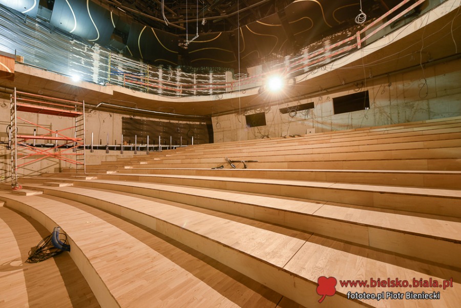 Cavatina coraz piękniejsza. Sala koncertowa już robi wrażenie! ZDJĘCIA