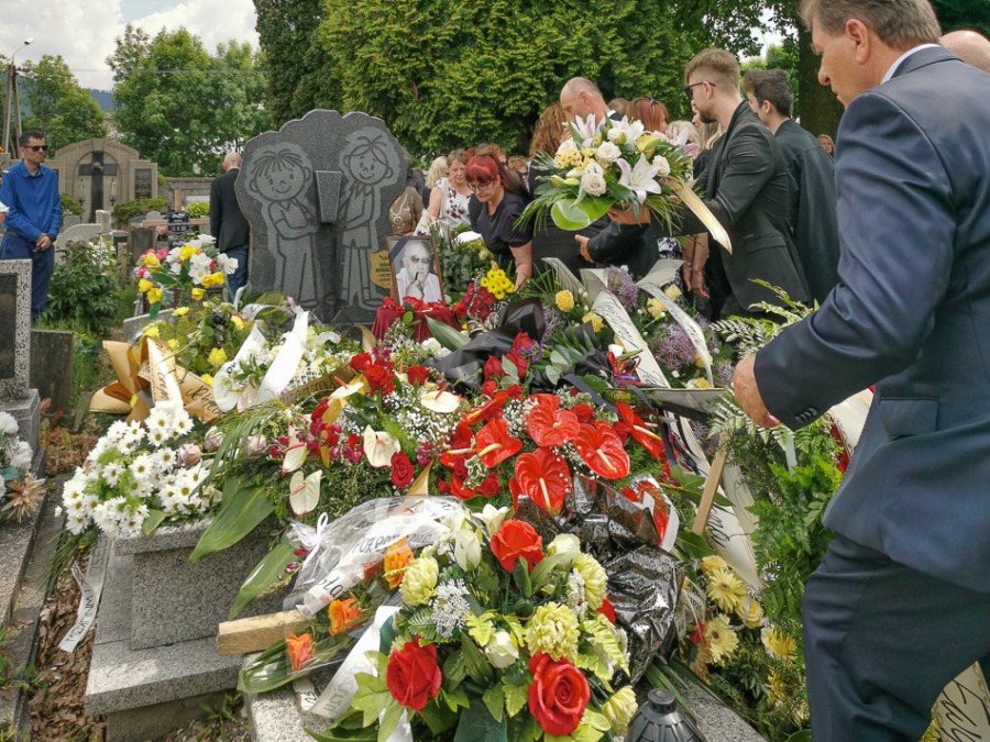 Tłum bielszczan pożegnał Romana Nehrebeckiego. Odeszła legendarna postać - foto