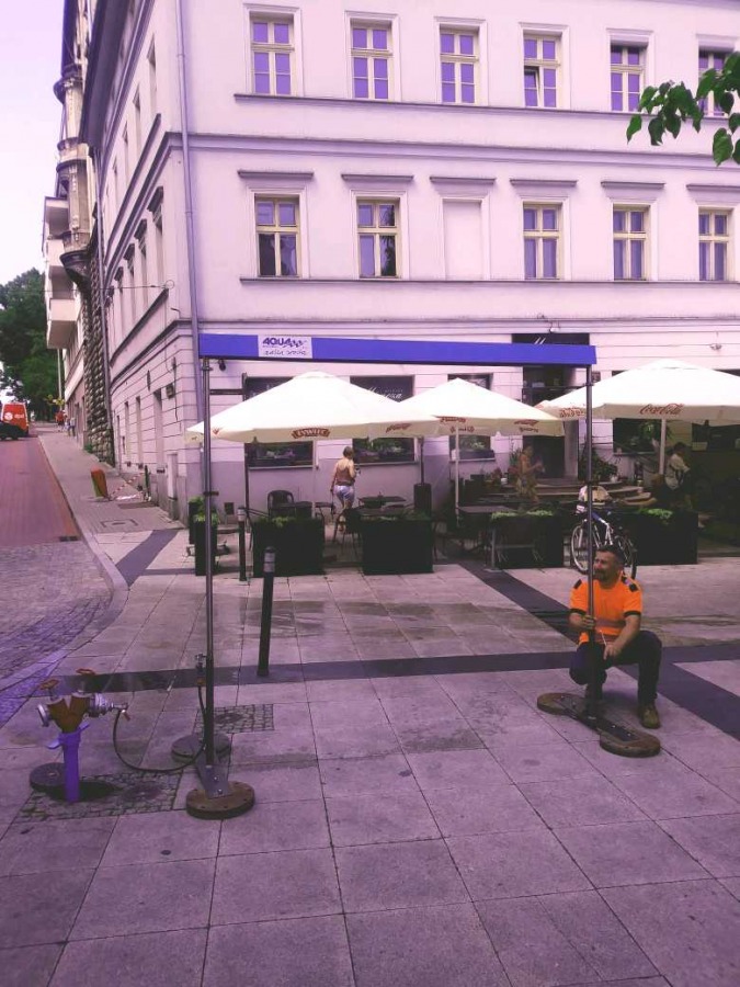 W Bielsku-Białej uruchomiono pięć kurtyn wodnych. Gdzie szukać ochłody w upalne dni?