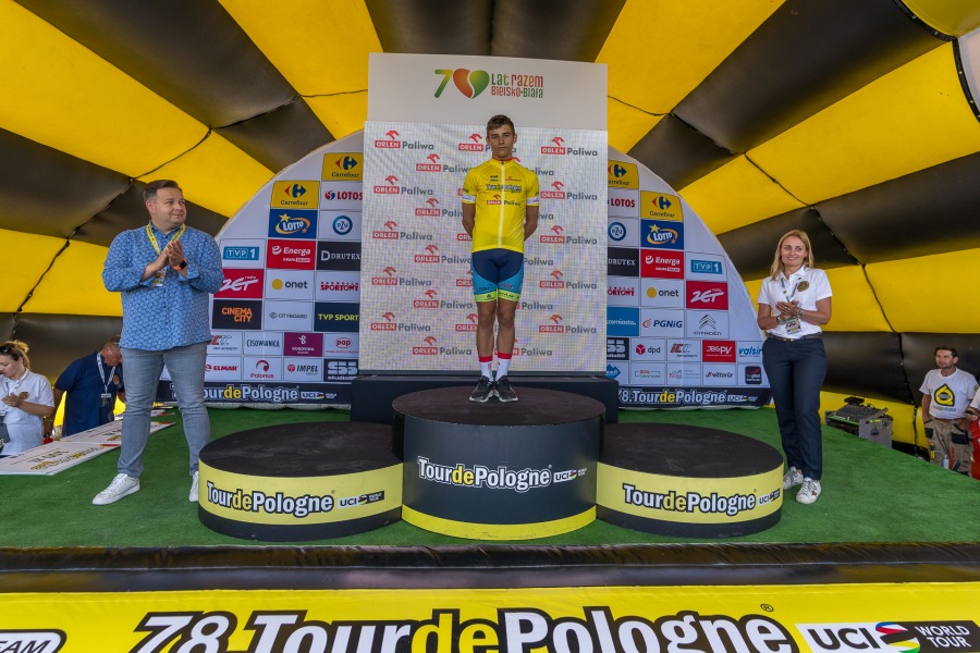 Coraz bliżej mety Tour de Pologne Junior. Zmagania w Bielsku-Białej za nami! - foto