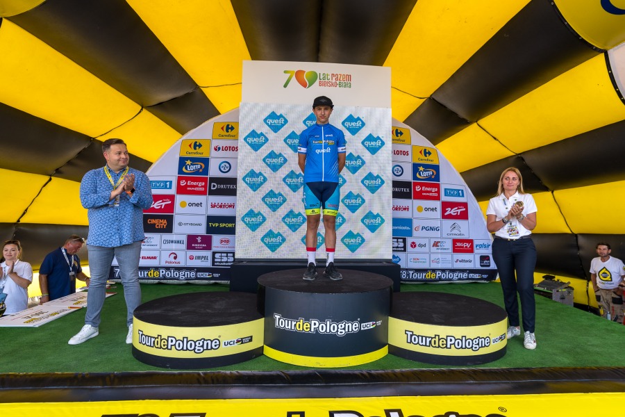 Coraz bliżej mety Tour de Pologne Junior. Zmagania w Bielsku-Białej za nami! - foto