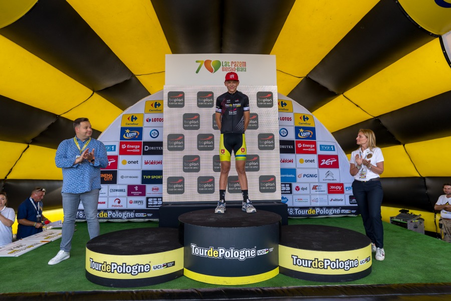 Coraz bliżej mety Tour de Pologne Junior. Zmagania w Bielsku-Białej za nami! - foto