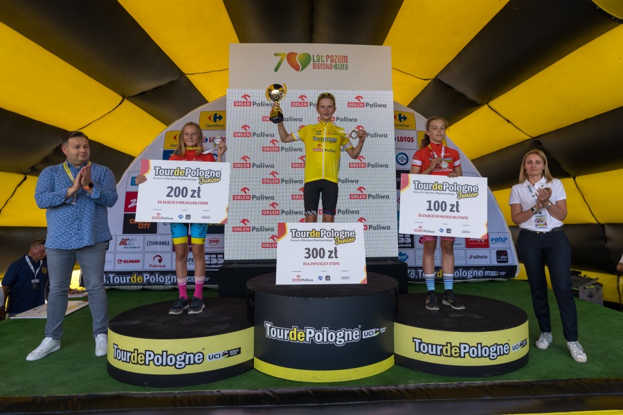 Coraz bliżej mety Tour de Pologne Junior. Zmagania w Bielsku-Białej za nami! - foto