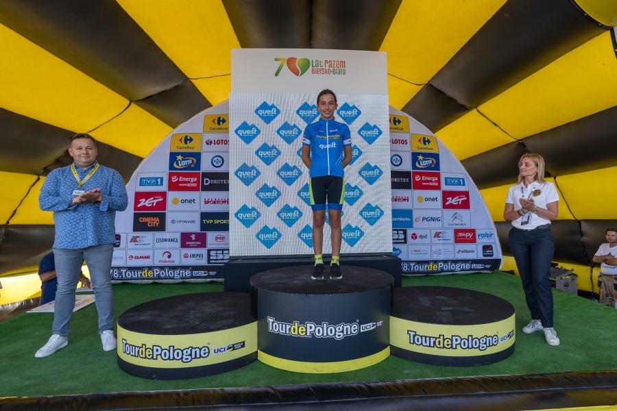 Coraz bliżej mety Tour de Pologne Junior. Zmagania w Bielsku-Białej za nami! - foto