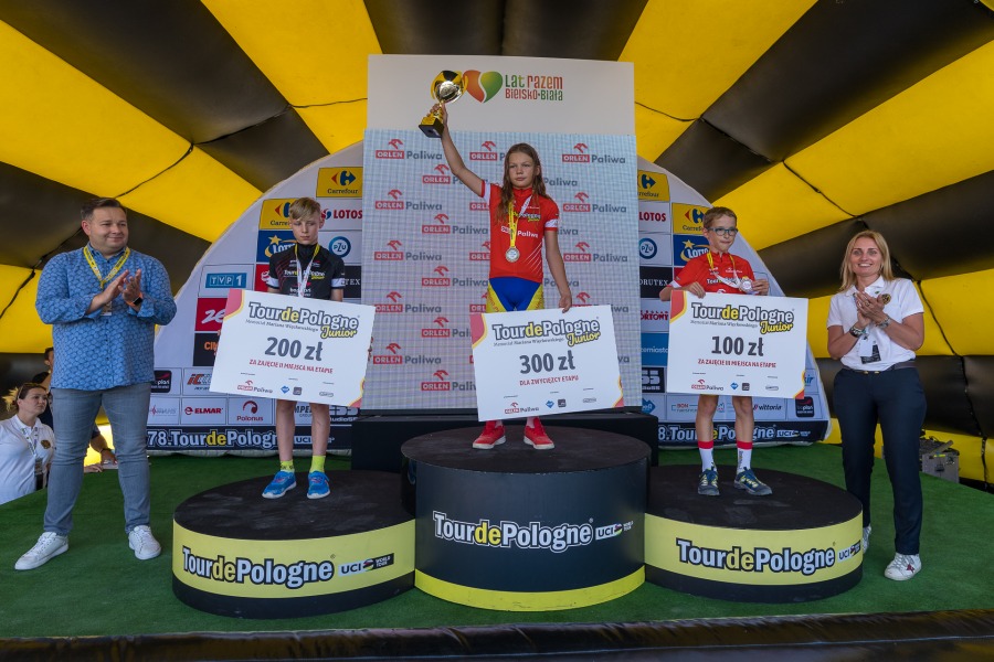 Coraz bliżej mety Tour de Pologne Junior. Zmagania w Bielsku-Białej za nami! - foto