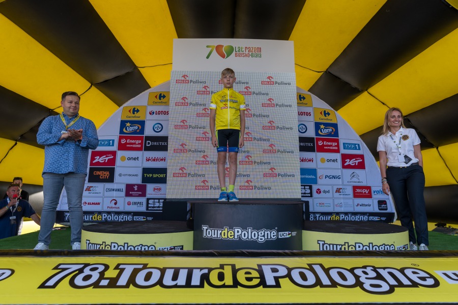 Coraz bliżej mety Tour de Pologne Junior. Zmagania w Bielsku-Białej za nami! - foto