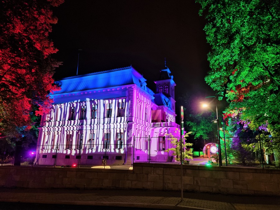 Bajkowa iluminacja Willi Sixta. Takie cuda tylko w Bielsku-Białej! ZDJĘCIA