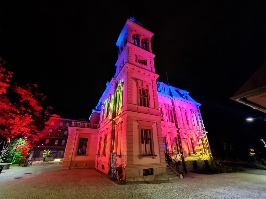 Bajkowa iluminacja Willi Sixta. Takie cuda tylko w Bielsku-Białej! ZDJĘCIA