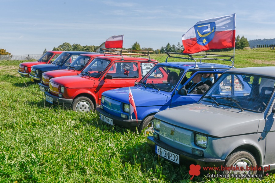 Maluchy w górach. Na rajdzie nie zabrakło awarii i odpalania na pych ZDJĘCIA