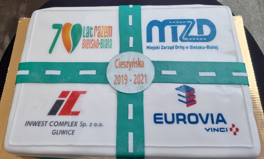 Budowali jak dla siebie. Drogowcy z Cieszyńskiej nie kryją satysfakcji - foto