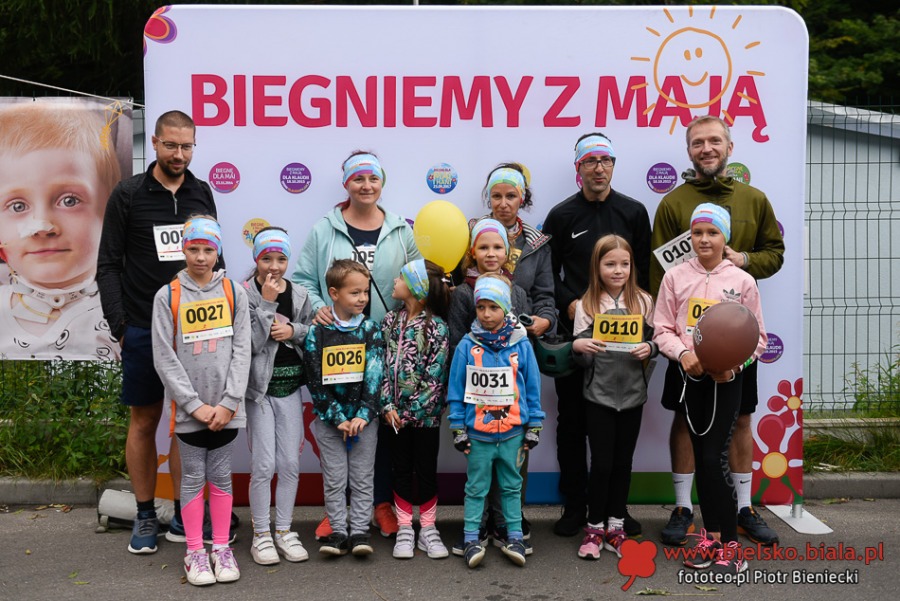 Wojtuś i Wiktoria walczą z chorobą. Pomagają im biegacze w Wapienicy ZDJĘCIA