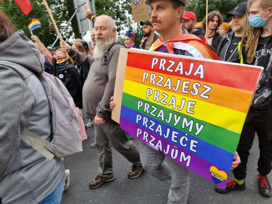 Marsz dumnej mniejszości. Początek nowej tradycji w Bielsku-Białej? ZDJĘCIA