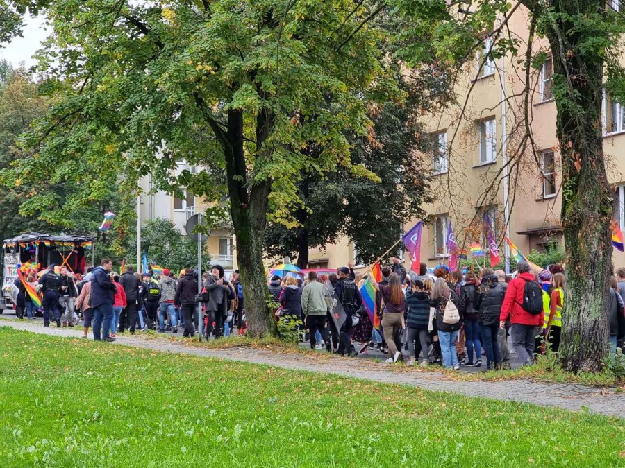 Marsz dumnej mniejszości. Początek nowej tradycji w Bielsku-Białej? ZDJĘCIA